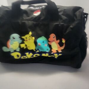 Pokemon Black Duffel Bag